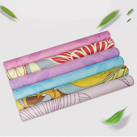 Suede folding yoga mat - Shopway
