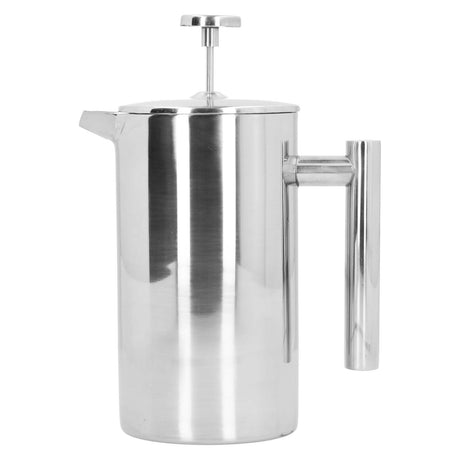 1000ml Hand Brewing Coffee Pot Stainless Steel Coffee Press Pot DoubleLayer Coffee Kettle Shopway.