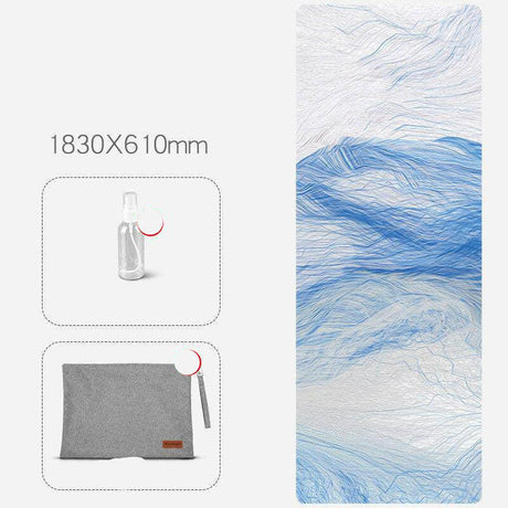 Anti-slip folding yoga mat for yoga beginners - Shopway