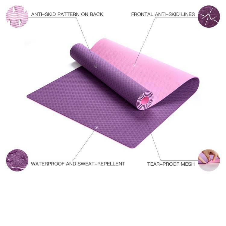 Tasteless and antiskid fitness dance yoga mat - Shopway