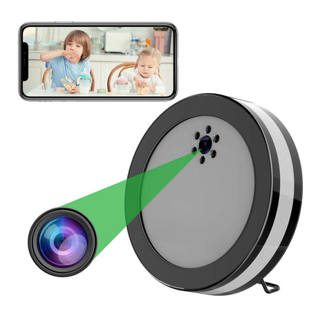 Wireless Smart Surveillance Camera Voice Conversation Security Shopway.