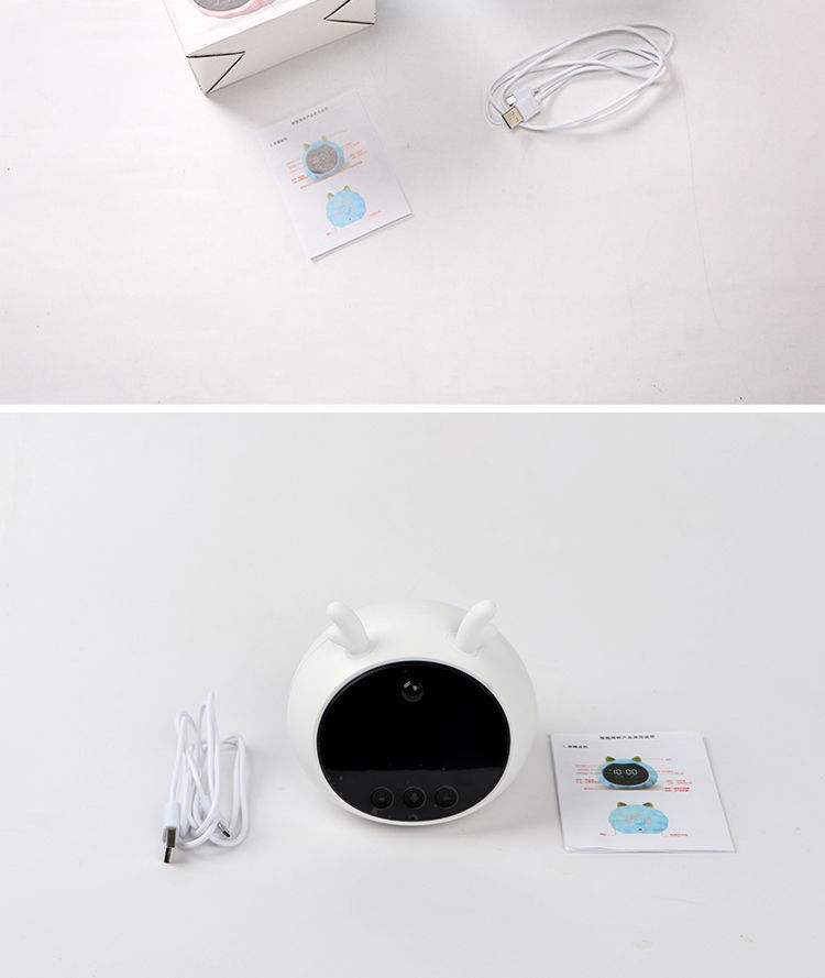 Multifunctional Smart Alarm Clock Voice Dialogue Human Body Induction Shopway.
