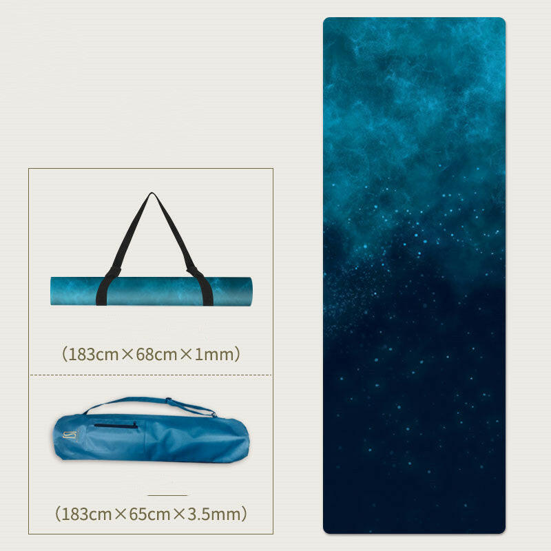Natural Rubber Thin Portable Yoga Mat Drape - Shopway