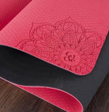 Two-color TPE Non-slip Yoga Mat Fitness Mat - Shopway