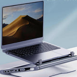 Laptop Stand With 8-in-1 Docking Station - Shopway