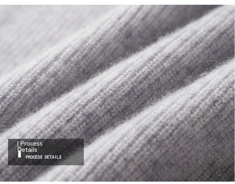Fall Winter Men Woolen Sweater Young And Middle-aged Casual Hooded Zipper Cardigan Pure Wool Sportswear Shopway.