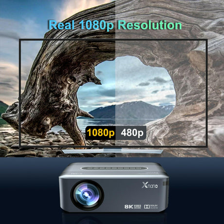 Ultra HD 8K Portable Smart Projector Shopway.