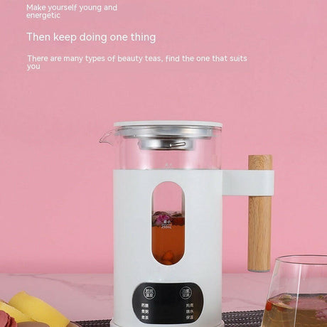 Small Mini Water Heating Cup Boiled Tea Health Pot Hot Milk Office Artifact Shopway.