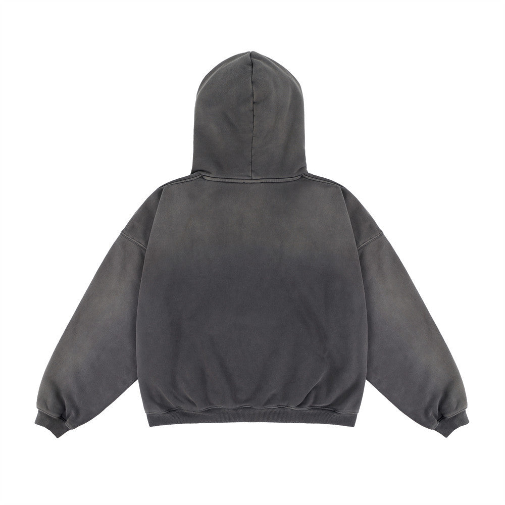 Gradient Inkjet Hooded Fleece Lined Sweater Men Shopway.