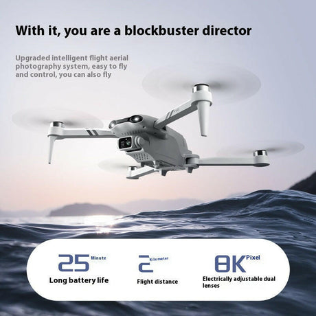 F10 Folding GPS Aerial Photography Dual Intelligent Positioning Return Four-axis - Shopway