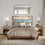 12 Piece Comforter Set With Cotton Bed Sheets Shopway.