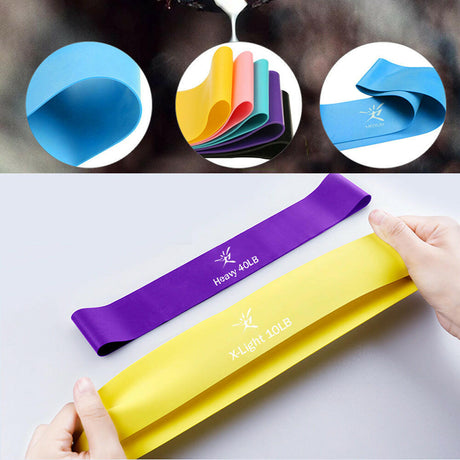 Resistance Bands Fitness Rubber Band For Equipment Pull Ro Pe - Shopway
