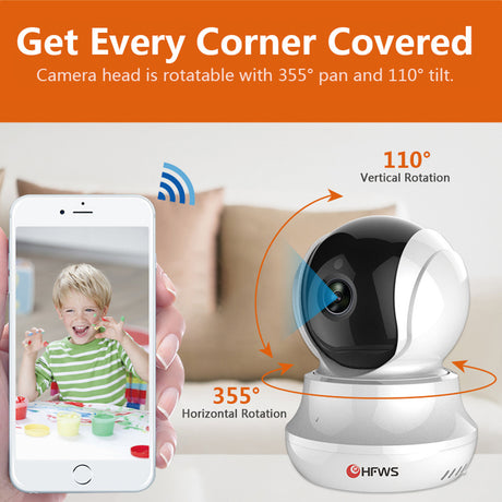 Commercial Wireless Smart Camera Home Mobile Phone Remote Shopway.