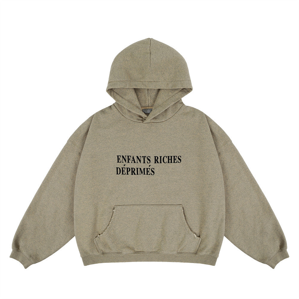 Gradient Inkjet Hooded Fleece Lined Sweater Men Shopway.