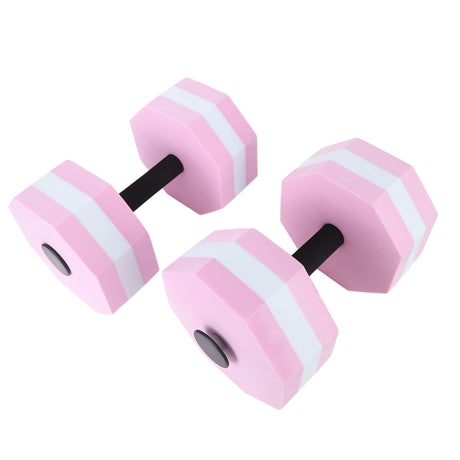 2Pcs Aquatic Dumbbells EVA Flexible Floating Water Dumbbells for Kids Adults Swimming Training Water Sport Shopway.
