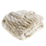 Sofa Blanket Soft Upholstery Blanket Stretch Rabbit Fur Tie-dye Shopway.