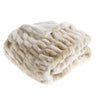 Sofa Blanket Soft Upholstery Blanket Stretch Rabbit Fur Tie-dye Shopway.