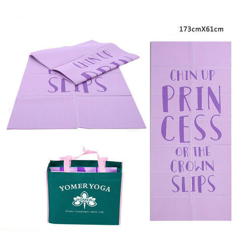 Foldable and portable yoga mat - Shopway