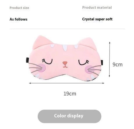 Cartoon Cute Sleeping Shading Eye Mask Shopway.
