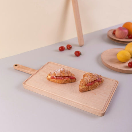 Wooden Chopping Board Bread Board Kitchen Chopping Board With Groove Does Not Overflow Juice Shopway.