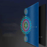 Yoga mat beginner fitness yoga rubber non-slip mat - Shopway