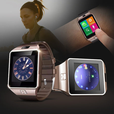 Smart Bluetooth Touch Screen Smart Message Reminder Sport Step Counting Watch Shopway.