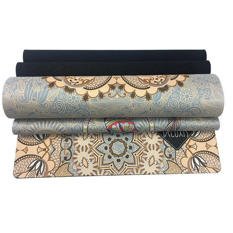 Industry Yoga Mat Rubber Anti-slip Suede Printing Yoga Mat - Shopway