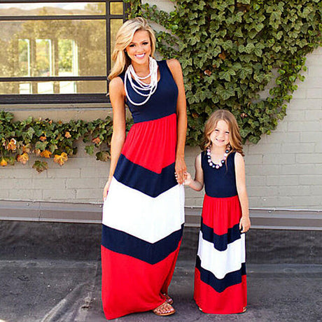 Mother and daughter Twinning Dress Shopway.