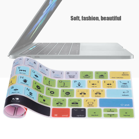 Dustproof Keyboard Cover 13/15 inch Touch Bar Protector Film For Macbook (Premiere Pro CC) - Shopway
