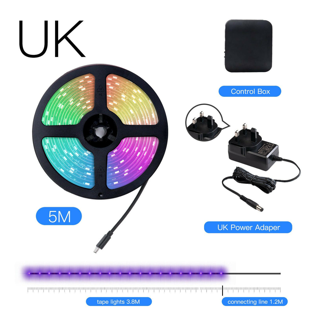 WiFi Graffiti Smart Home Display Follow Spot Shopway.