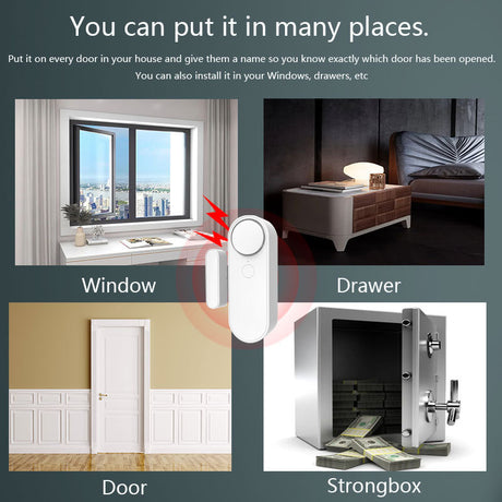 Smart Home Door And Window Sensor Alarm Shopway.
