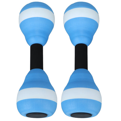 1 Pair Aquatic Dumbbells EVA Floating Water Dumbbells Aerobic Exercise Fitness Equipment for Kids Shopway.