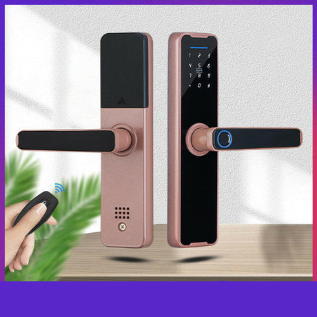 Security Smart Code Fingerprint Door Lock Shopway.