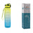 1L Tritan Water Bottle With Time Marker Bounce Cover Motivational Water Bottle Cycling Leakproof Cup For Sports Fitness Bottles - Shopway