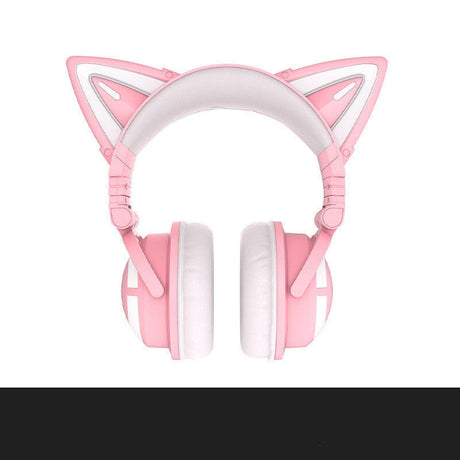 Cute Girl Game Gaming White Wireless Headset Gift Shopway.