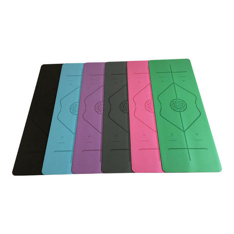 Natural rubber yoga mat - Shopway