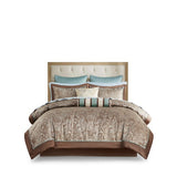 12 Piece Comforter Set With Cotton Bed Sheets Shopway.