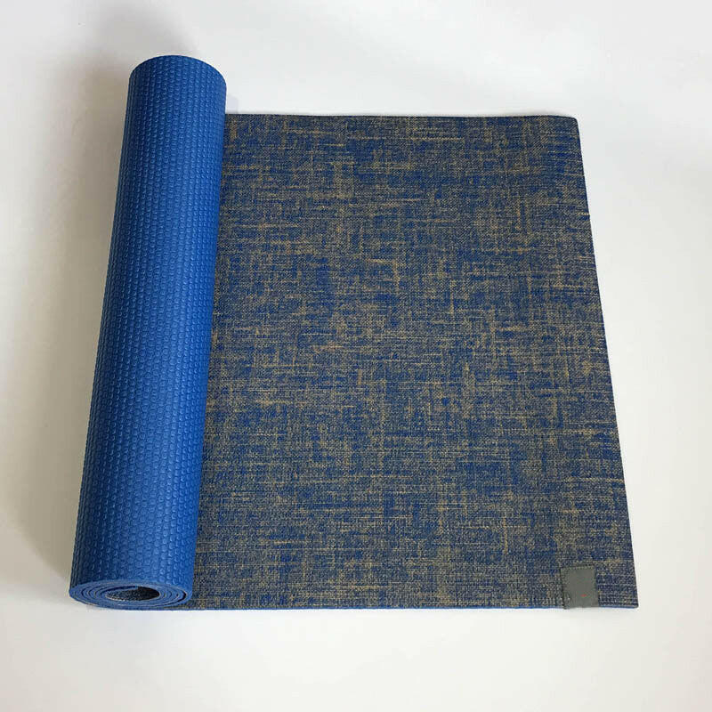 Yoga Mat Linen Mat Men's And Women's Home Fitness Non-slip - Shopway