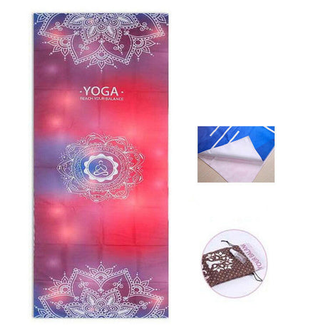 Non-slip yoga cloth mat - Shopway