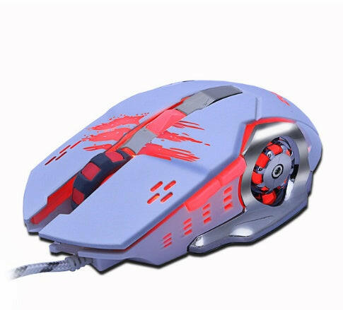 Silent mute computer notebook wired gaming mouse Shopway.