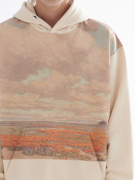 Thickened Loose Camping Top Printed Sweater Shopway.