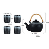 Bamboo Handle For Japanese Style Teapot Restaurant Shopway.