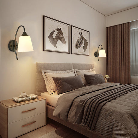 Modern Minimalist Bedroom Bedside Wall Lamp Shopway.
