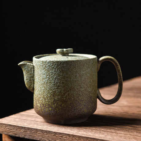 Household Ceramic Frosted Teapot Tea Pot Mini Set Shopway.