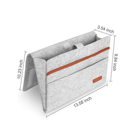 Home Felt Bedside Storage Hanging Bag Shopway.