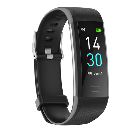 Blood Pressure Fitness Heart Rate Meter Step Temperature Smart Watch Shopway.