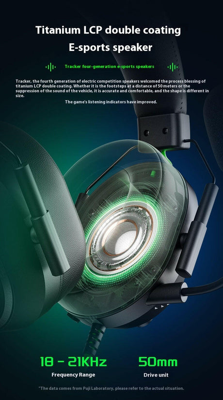 G810 Auditory Discrimination Wired Headset Wire Control Gaming Headset Shopway.