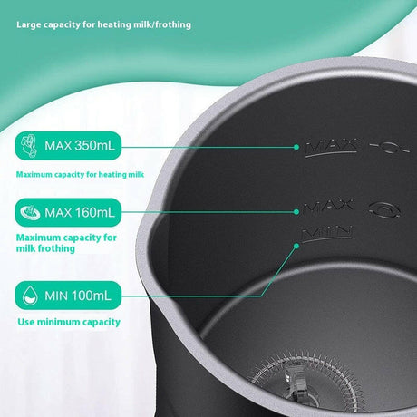 Automatic Milk Frother Electric Household Milk Frother Shopway.