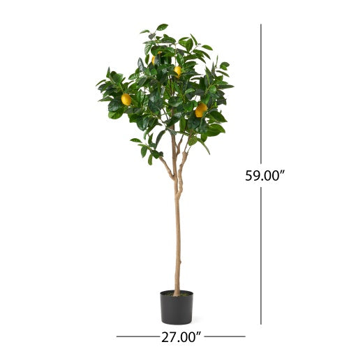 150CM Artificial Lemon Tree Shopway.