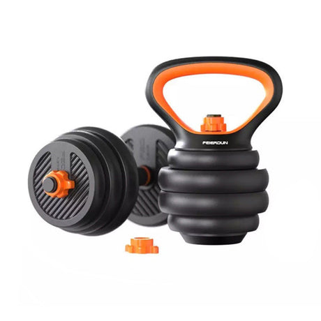 Dumbbells Kettlebells, Barbells Multifunctional Combination Six In One Shopway.